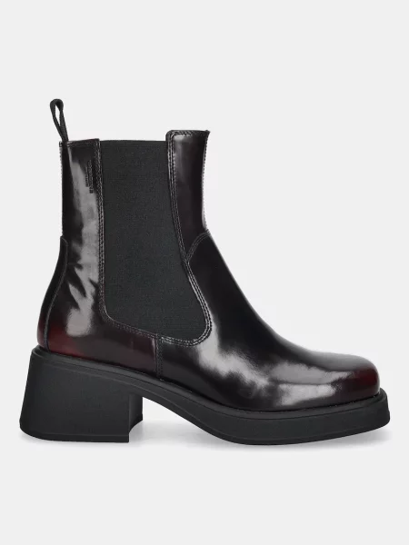 Шкіряні черевики Vagabond Shoemakers DORAH блок бордовий