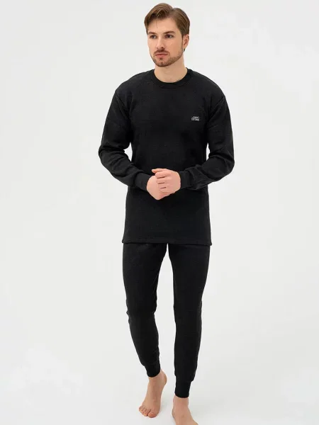 Термобелье Lux Cotts Wool черное