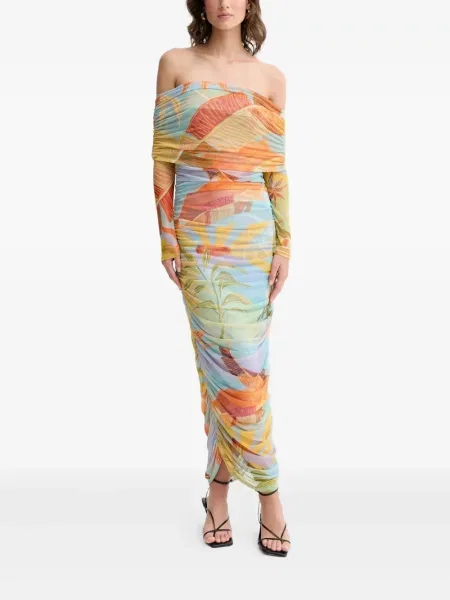 Rochie maxi Never Fully Dressed de costum albastru
