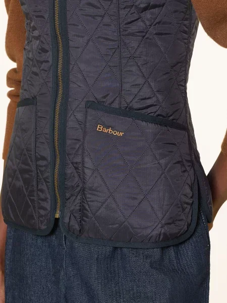 Barbour Prošívaná Vesta Betty tmavě modrá