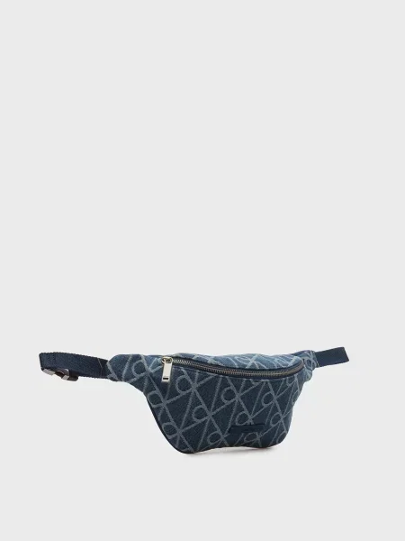 Поясна сумка Calvin Klein блакитна