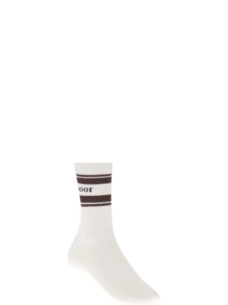 Boggi Milano Șosete maro / negru alb