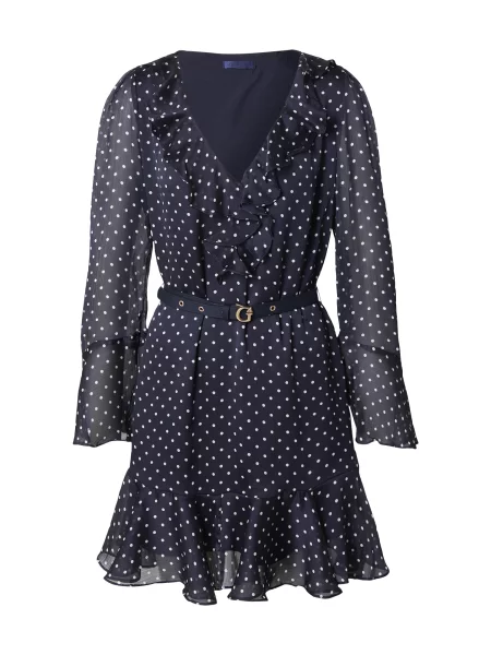 Guess Rochie de zi Bleumarin alb