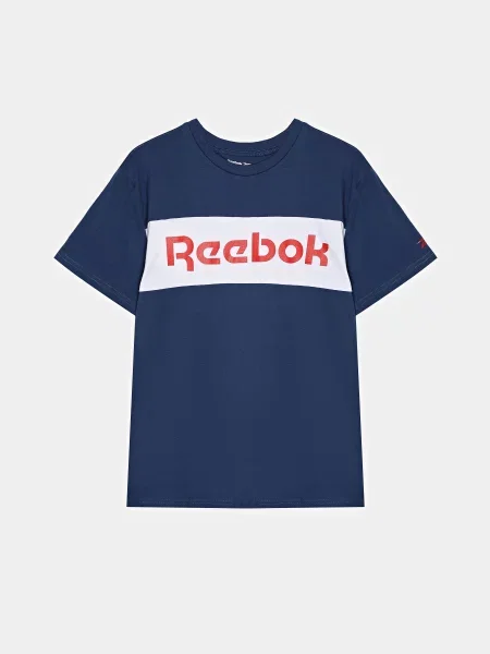Детская футболка Reebok голубая