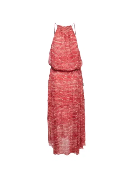 Midi suknelė Marant Etoile raudona
