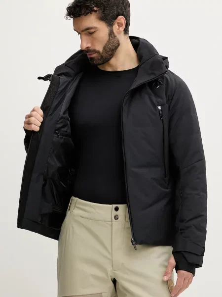 Пухова лижна куртка Descente HYBRID DOWN JACKET чорний