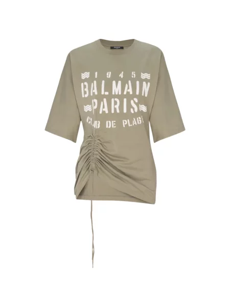 Șnur de strângere tricou Balmain verde