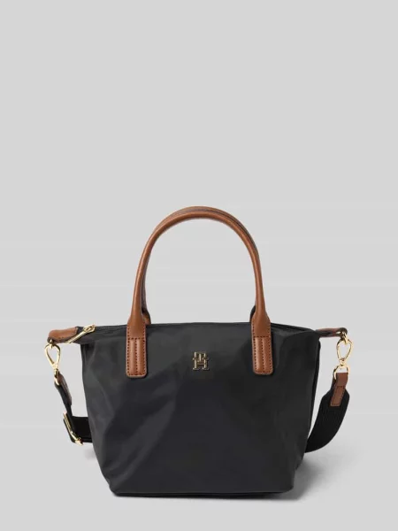 Tommy Hilfiger torba na ramię Kobiety Sztuczne włókno jednolity ONE SIZE czarny