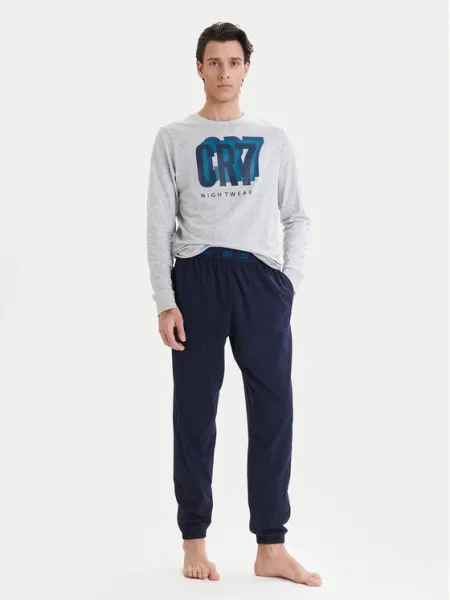Cristiano Ronaldo Pijama Colorat gri