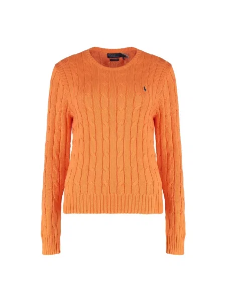 Sweter Polo Ralph Lauren pomarańczowy