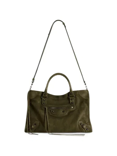 Ceruit geantă shopper Balenciaga verde