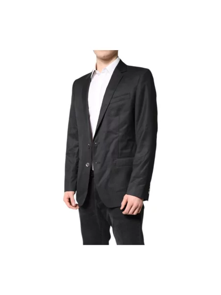 Garnitur Dolce And Gabbana wełniany czarny