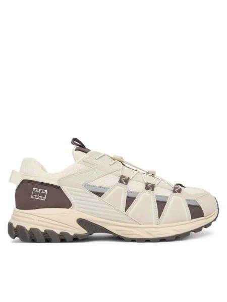 Tommy Jeans Сникърси Tjm Outdoor Runner Екрю
