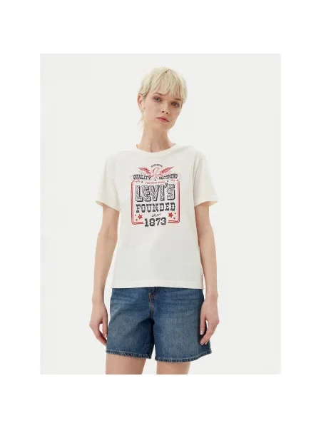 Levi's® Póló Standard Fit fehér