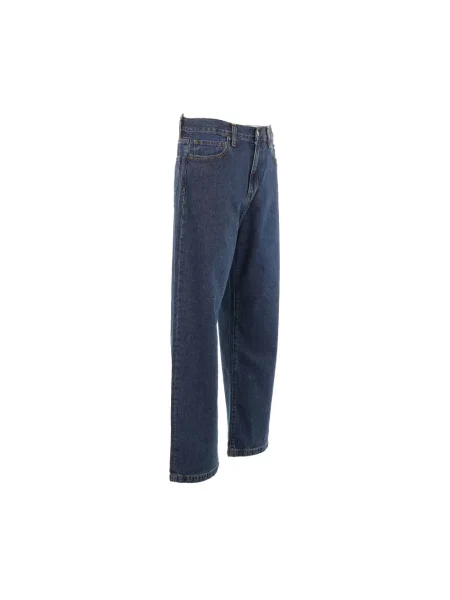 Spodnie Carhartt Wip retro z kamieniami niebieskie