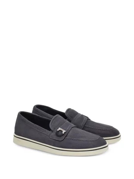 Loaferice Ferragamo plava