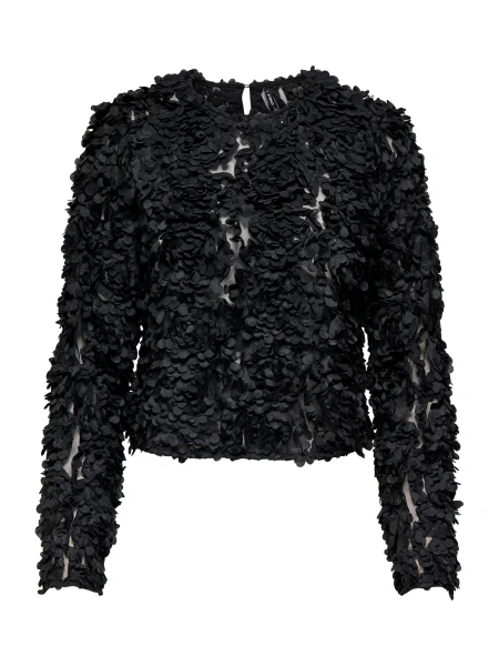 ONLY Bluza ONLROSEBLOOM' crna