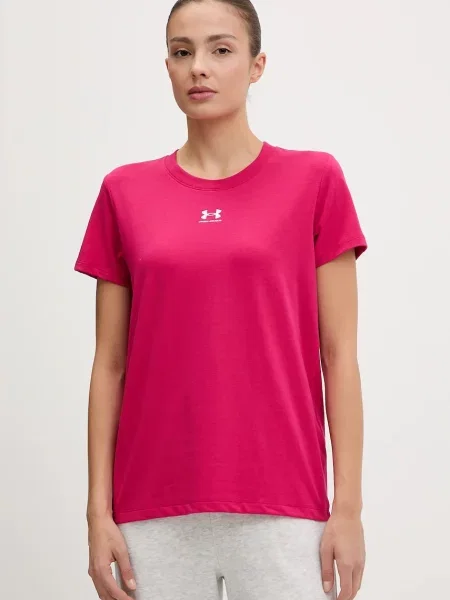 Тениска Under Armour дамска розово