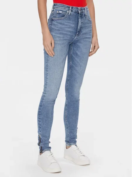 Calvin Klein Jeans Τζιν Super Skinny Fit μπλε