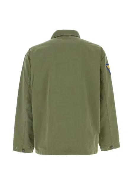 Hímzett csíkos galléros pólóing Polo Ralph Lauren kék