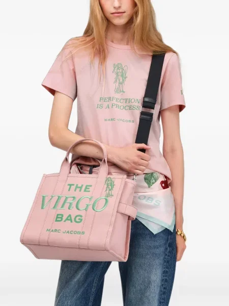 Τσάντα shopper Marc Jacobs ροζ