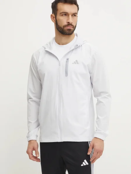 Яке adidas M WV TT сиво преходен модел бяло
