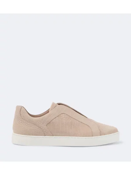 Chiloți Manolo Blahnik din piele slip-on bej