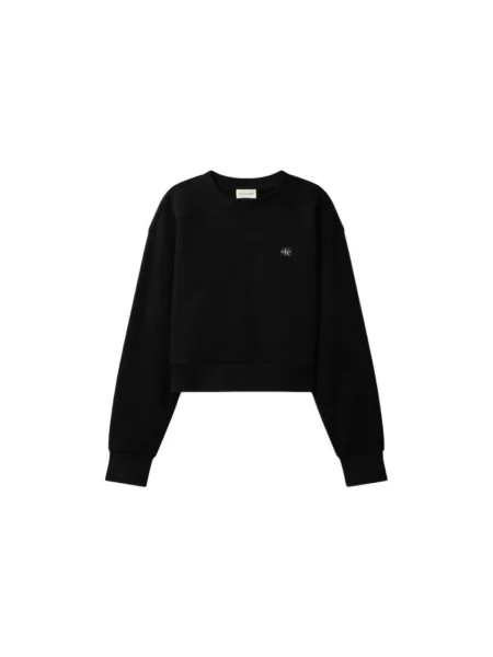 Froté sveter Calvin Klein Jeans čierna