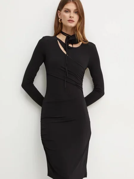 Marella rochie mini mulata negru