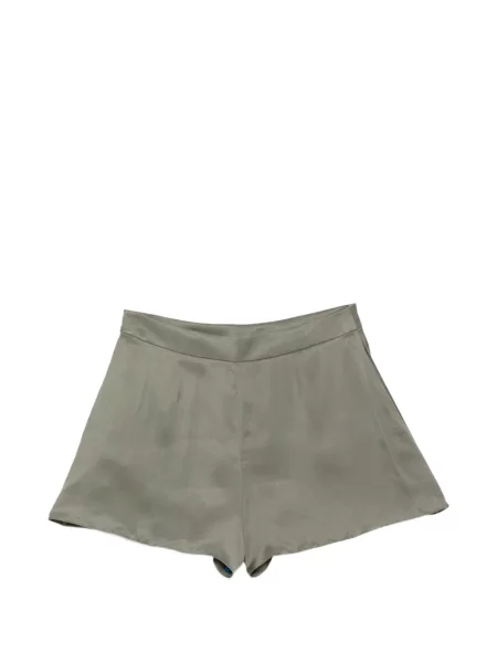 Σορτς Emporio Armani με ψηλή μέση πράσινο