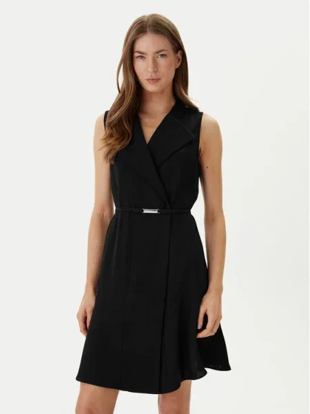 BOSS Rochie cocktail Dimosa negru