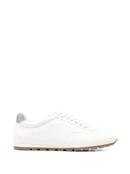 Sneakerși Doucal's din piele alb