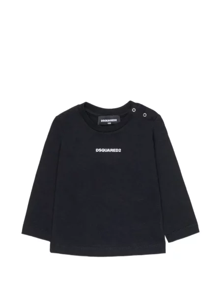 Koszulka dziecięca Dsquared2 czarna