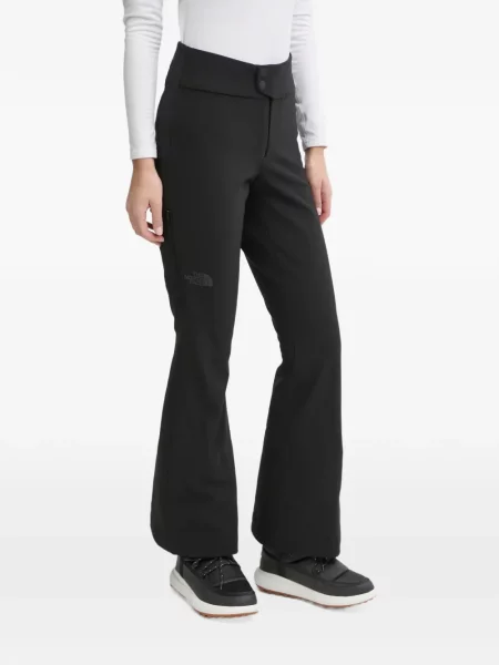 Pantaloni de schi The North Face cu imagine evazate negru
