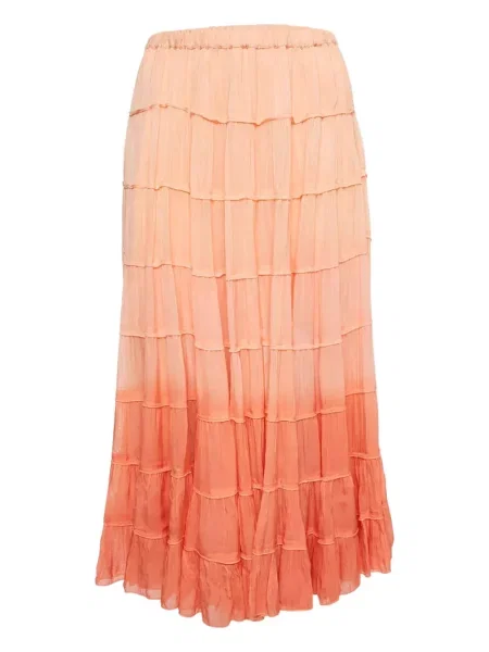 Fustă Allsaints portocaliu