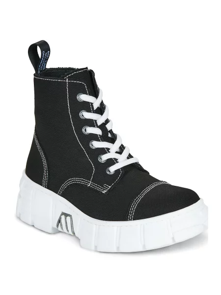 Členkové topánky New Rock čierna