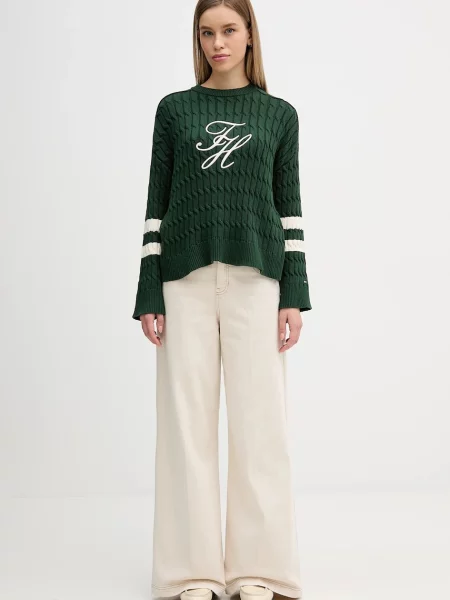 Tommy Hilfiger pulover de verde