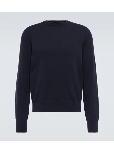 Pulover The Row iz kašmirja modra