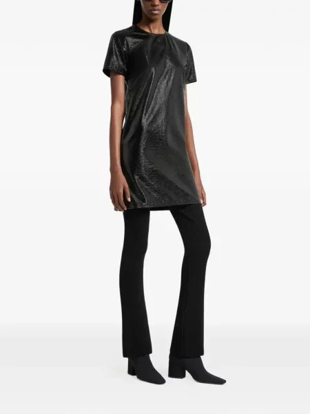 Scurt rochie mini Courreges negru