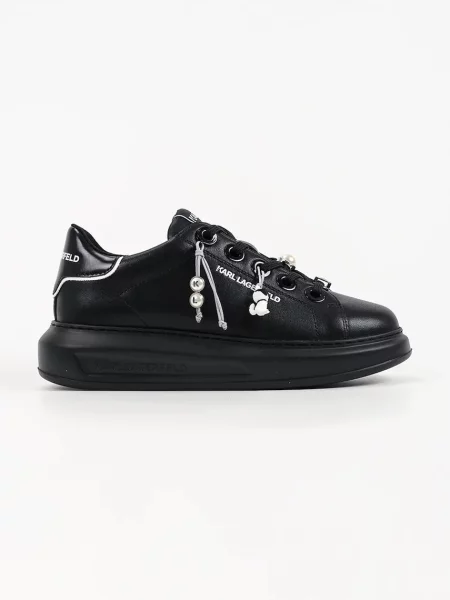 Karl Lagerfeld Kapri sneakers pentru femei din piele negru