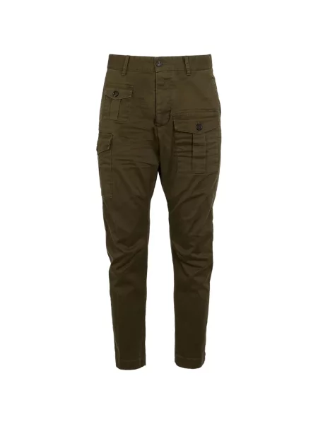 Pantaloni cargo Dsquared2 verde