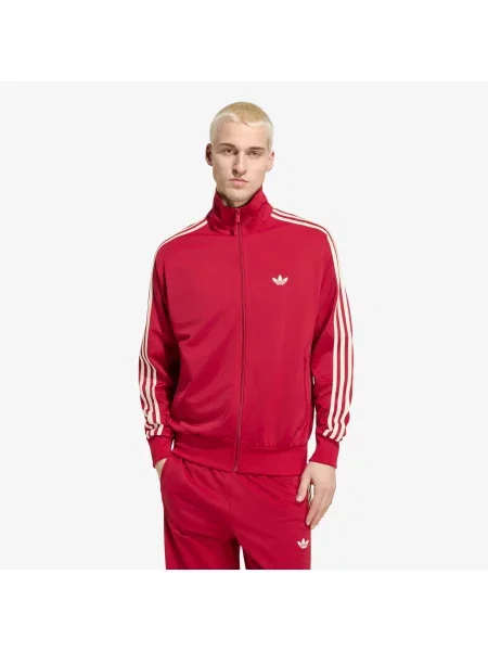 Jachetă adidas Firebird Track Jacket Team Victory Red/ Warm Vanilla S roșu