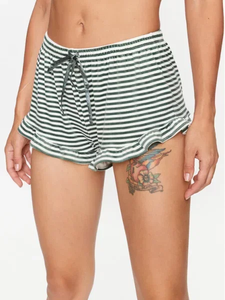 Kratke hlače pižama Hunkemöller zelena