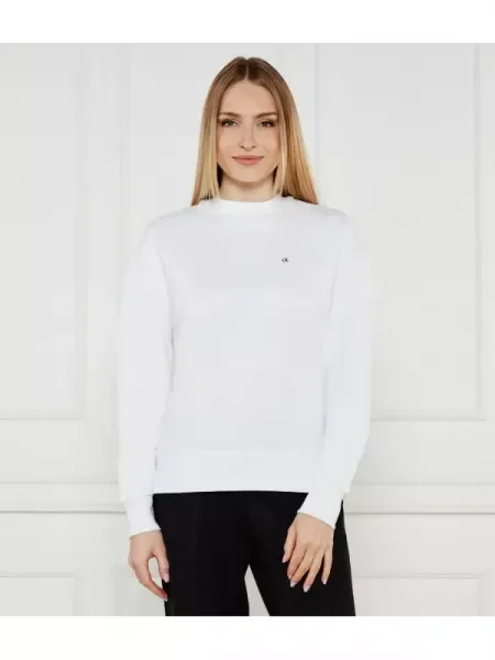 Calvin Klein Pulóver TERRY fehér