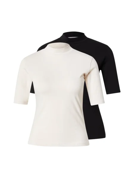ABOUT YOU Tricou Lenni bej deschis negru