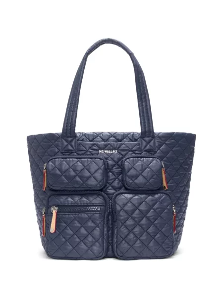 Shopper kabelka Mz Wallace modrá