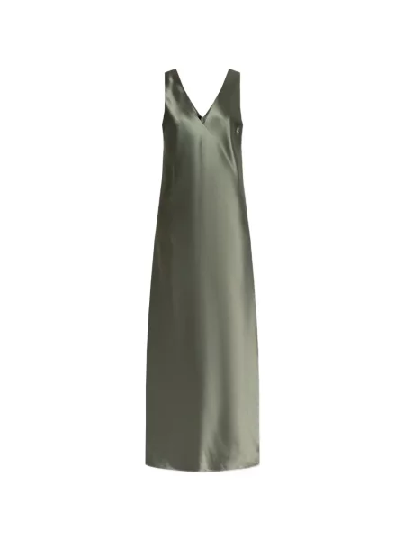 Rochie By Malene Birger cu decolteu în V de costum verde
