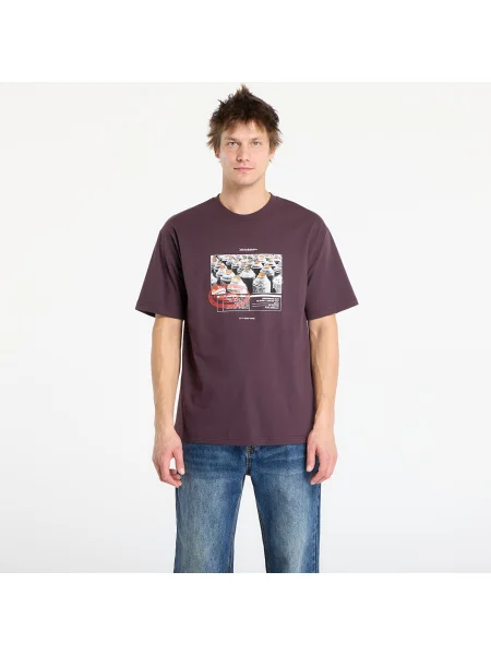 Tricou Vans Style Tips SS Tee Dark Port M