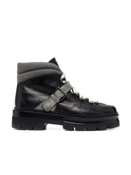 Buty do kostki Bally skórzane czarne
