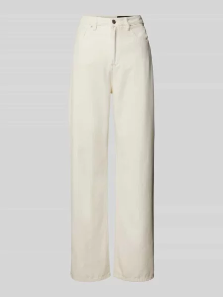 Jeansy z 5 Armani Exchange białe